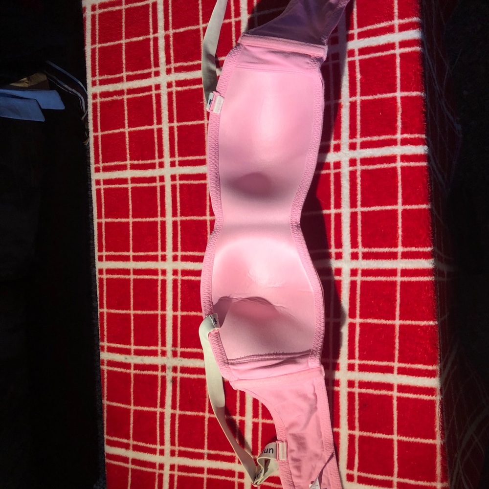 Pink Convertible Bandeau Bra